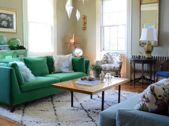 الأفكار الخضراء أريكة الصورة