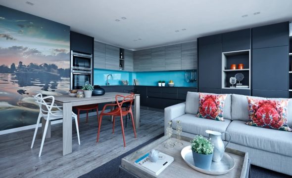 المطبخ الداخلية الجميلة