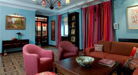 الألوان في الداخل