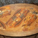 طاولة القهوة decoupage