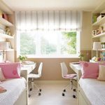 غرفة للأطفال لفتاتين