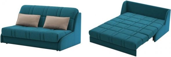 أريكة مع آلية الأكورديون