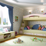 يُعد أفضل سرير للشقق الصغيرة سرير بطابقين مع أريكة في الطابق السفلي.