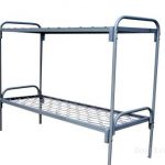 سرير بطابقين المعادن