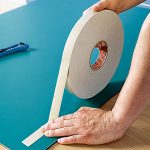 شريط لاصق على الوجهين للمرآة