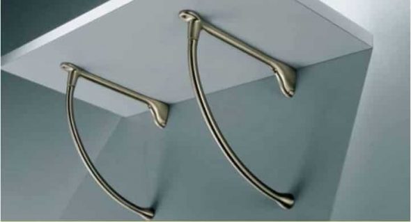 نوع ثابت من رف التركيب على الحائط مناسب لأي نوع من الجدار