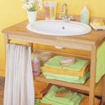 التخزين تحت الحوض