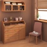 خزانة ذات أدراج في الداخل