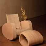 كرسي هزاز مع موقف