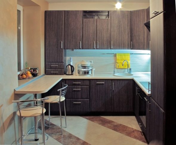 المطبخ ركن صغير