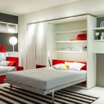 الأثاث في شقة من غرفة واحدة