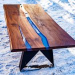 الايبوكسي طاولة الطعام