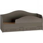 أريكة سرير المراهقين AC-10 رمادي