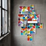 رفوف من الورق المقوى