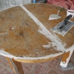 الجدول المعجون