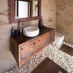 خزانة تحت تصميم بالوعة