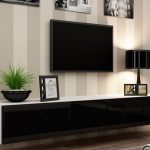 طاولة السرير للتلفزيون مع الأدراج