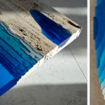 طاولات رخام وراتنج فريدة