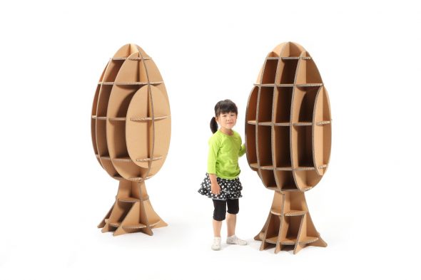 خزانة من الورق المقوى اللذيذ