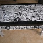 طاولة القهوة دكبج