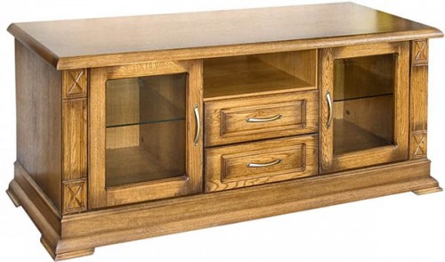 موقف تلفزيون خشبي