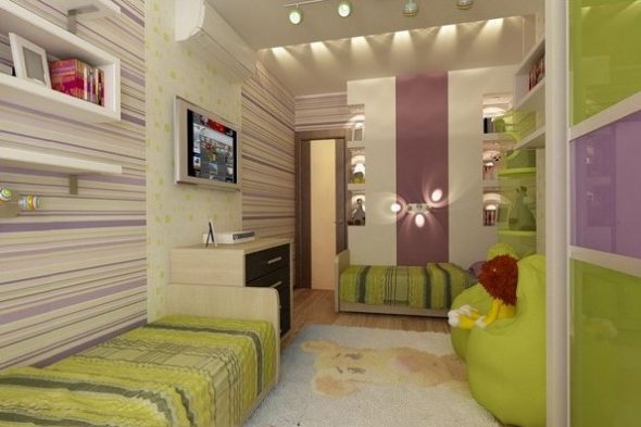 غرفة الأطفال لمدة سنتين