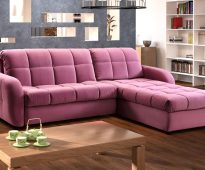 أريكة الأكورديون الزاوية