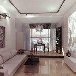 أريكة على طول الجدار