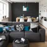 صوفا زاوية رمادي