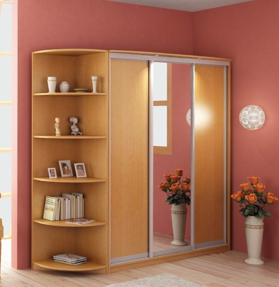 تصميم خزانة في القاعة