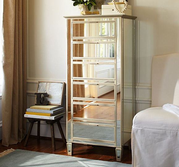 ارتفاع خزانة ذات أدراج