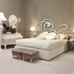 غرفة نوم الداخلية مع صورة سرير المطاوع