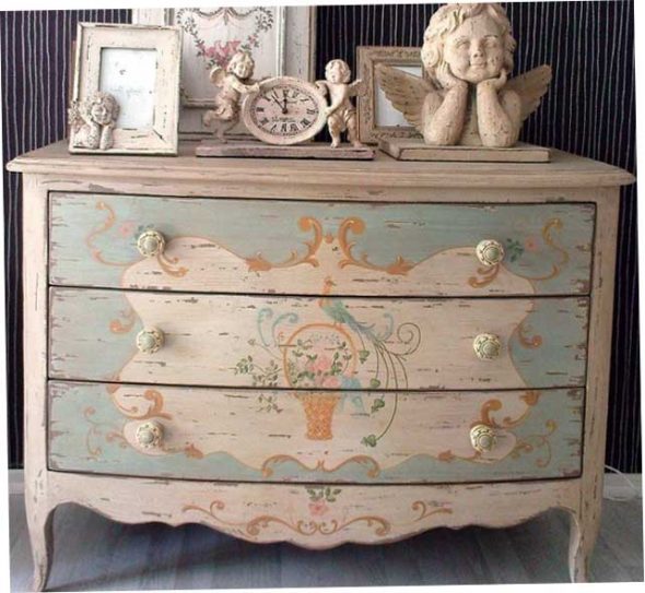 عناصر الديكور والأثاث في أسلوب بروفانس