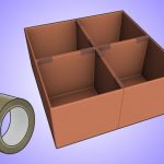 كرتون وسكوتش للحامل