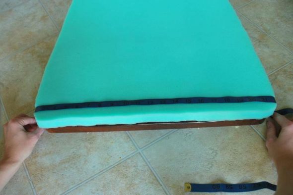 رغوة المطاط على الكرسي