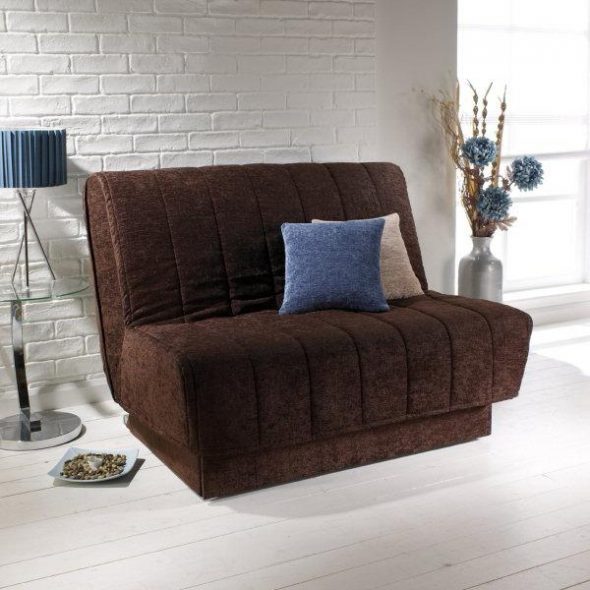 السرير كرسي البني