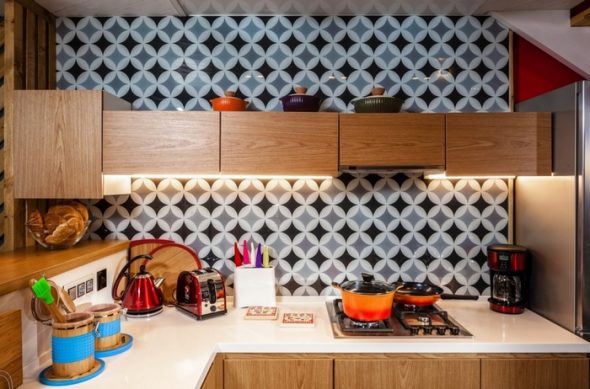 ركن المطبخ الهندسي