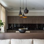 إضاءة المطبخ غرفة المعيشة غرفة الطعام