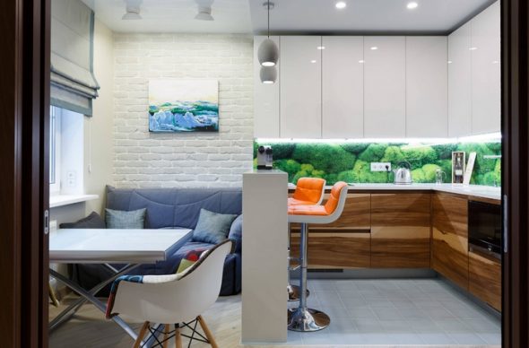 المطبخ التصميم الداخلي