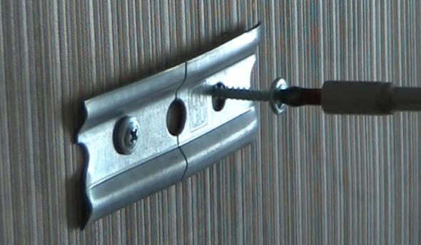 شنق خزائن المطبخ