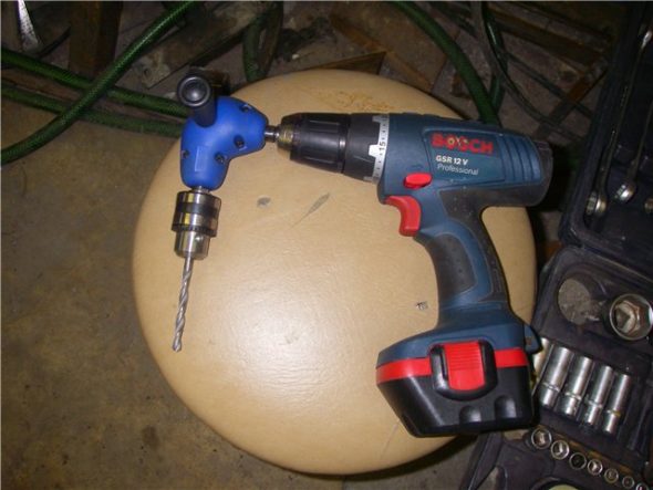 مثقاب الزاوية