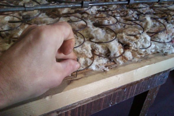 تغلب على الكتلة مرة أخرى إلى الإطار