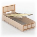 سرير واحد مع آلية الرفع