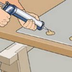 الغراء المرآة مع سكوتش أو الأظافر السائلة