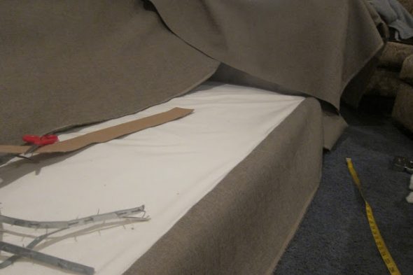 تركيب المفروشات