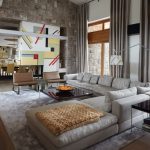 زاوية أريكة رمادية