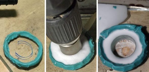 حفر الزجاج الصورة