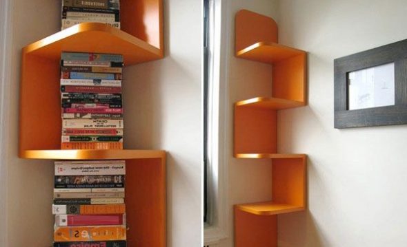 الجرف الزاوية على الحائط