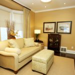 أريكة في غرفة المعيشة الداخلية