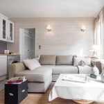 مبادئ تقسيم المناطق الأساسية لشقة من غرفة واحدة